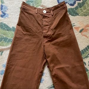 Jesse Kamm sailor pant- 34 skin tone